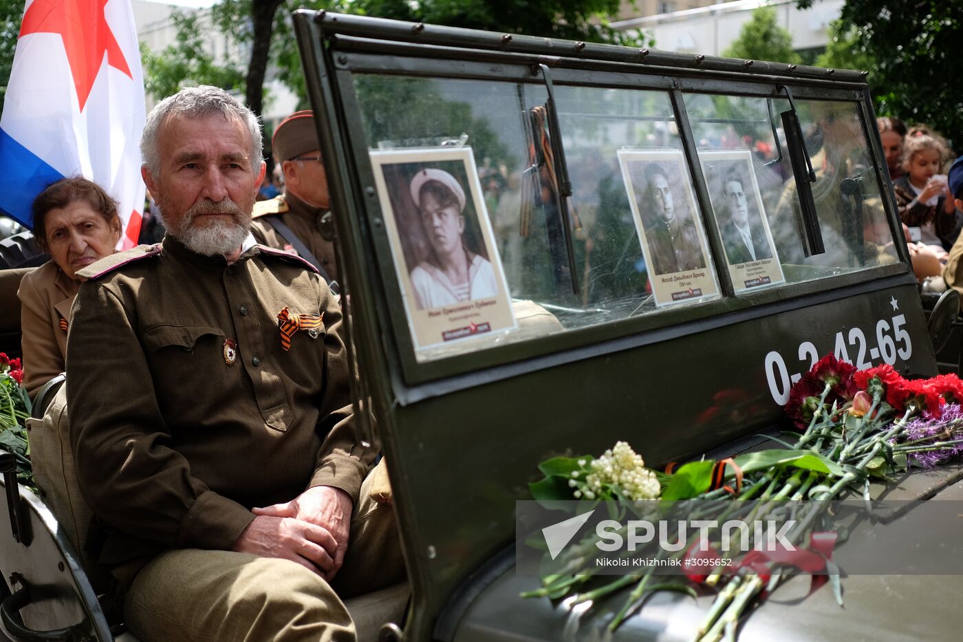 Immortal Regiment march in Russian cities
