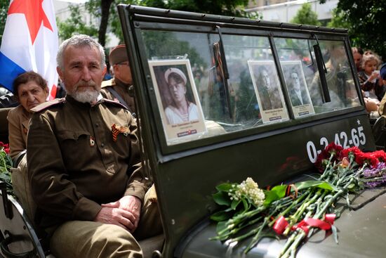 Immortal Regiment march in Russian cities