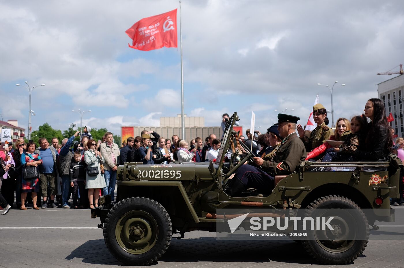 Immortal Regiment march in Russian cities