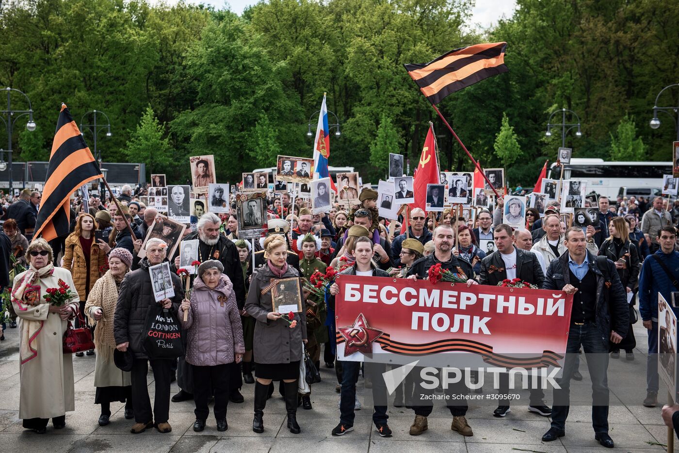 Immortal Regiment march abroad