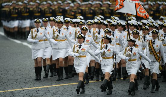 Military parade marking 72nd anniversary of Victory in 1941-45 Great Patriotic War