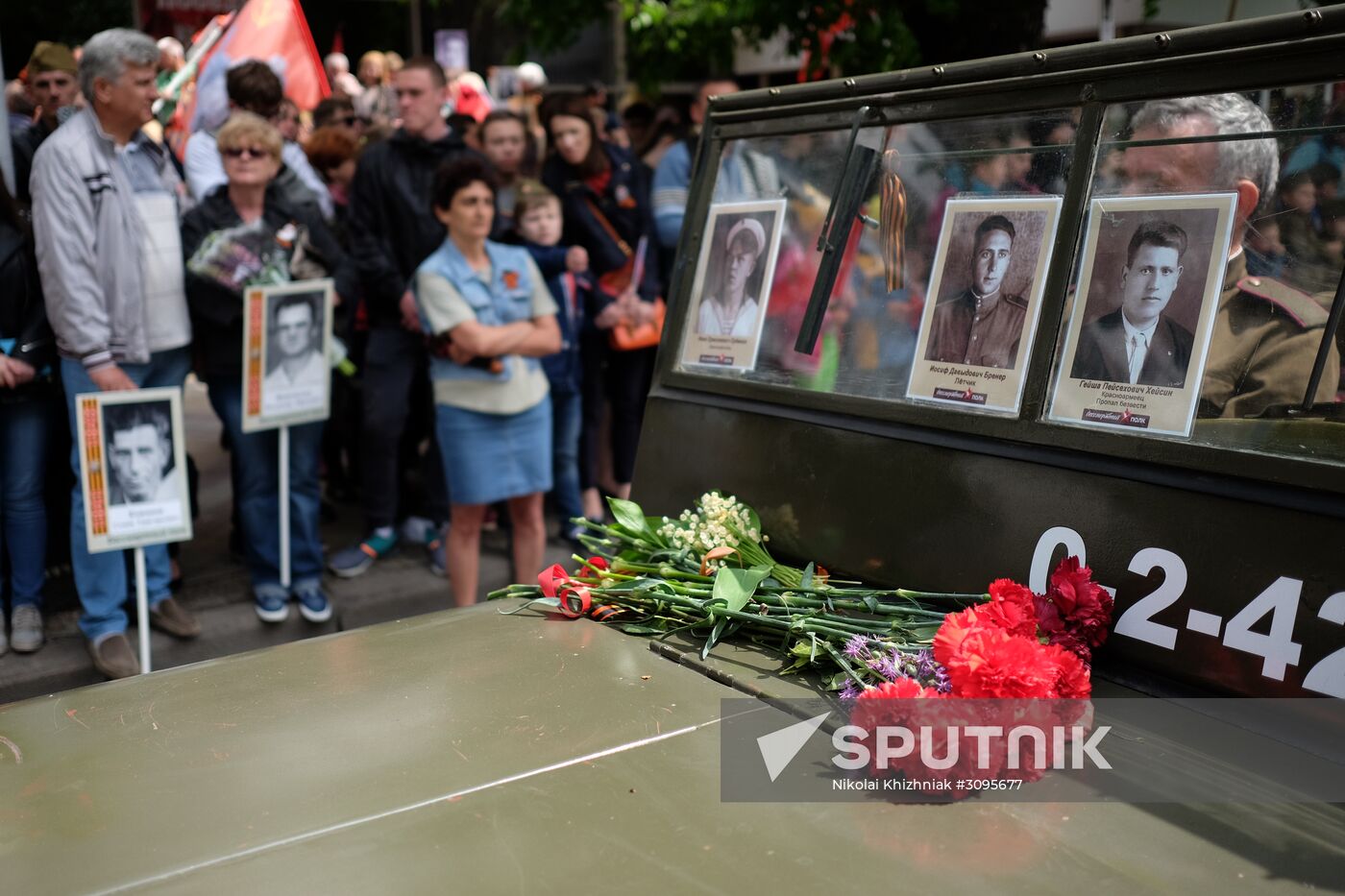 Immortal Regiment march in Russian cities