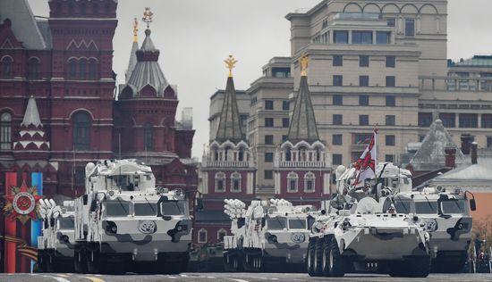 Military parade marking 72nd anniversary of Victory in 1941-45 Great Patriotic War