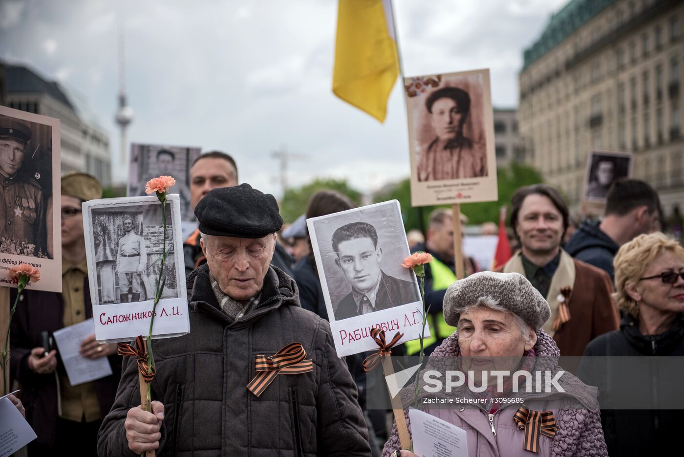 Immortal Regiment march in Lisbon