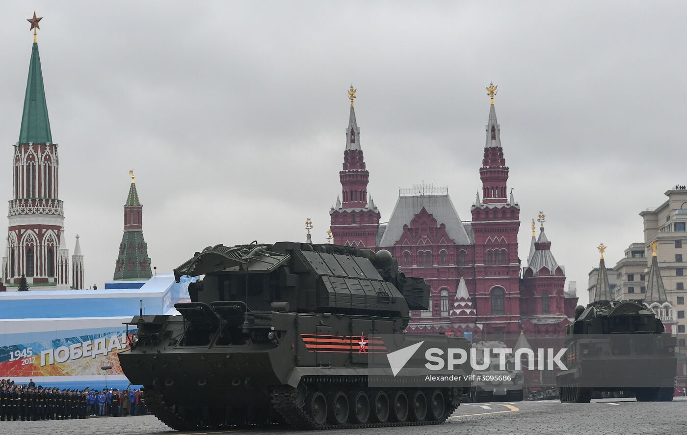 Military parade marking 72nd anniversary of Victory in 1941-45 Great Patriotic War