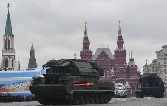 Military parade marking 72nd anniversary of Victory in 1941-45 Great Patriotic War