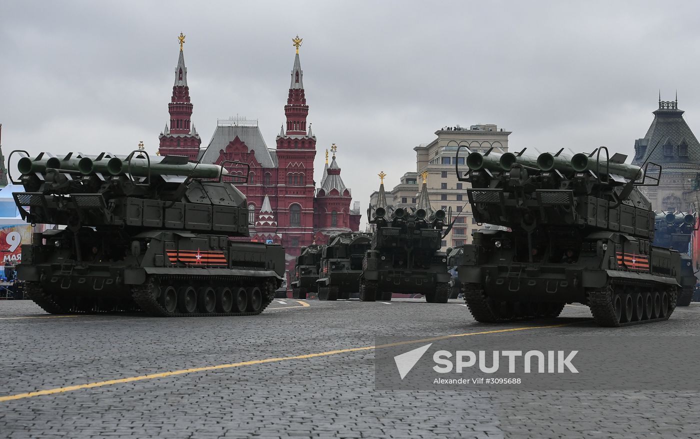 Military parade marking 72nd anniversary of Victory in 1941-45 Great Patriotic War