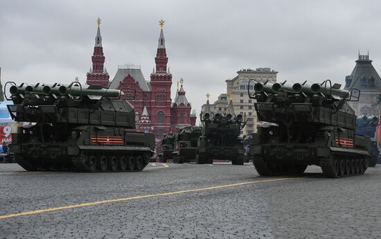 Military parade marking 72nd anniversary of Victory in 1941-45 Great Patriotic War