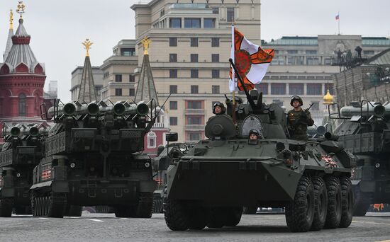 Military parade marking 72nd anniversary of Victory in 1941-45 Great Patriotic War