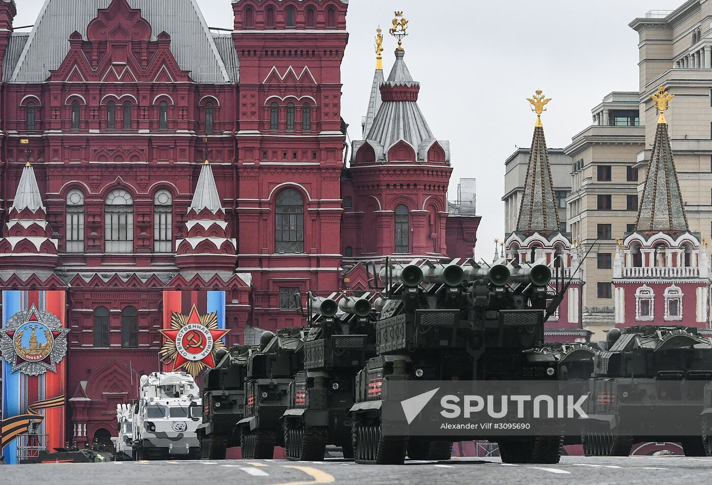 Military parade marking 72nd anniversary of Victory in 1941-45 Great Patriotic War