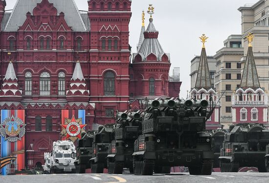 Military parade marking 72nd anniversary of Victory in 1941-45 Great Patriotic War