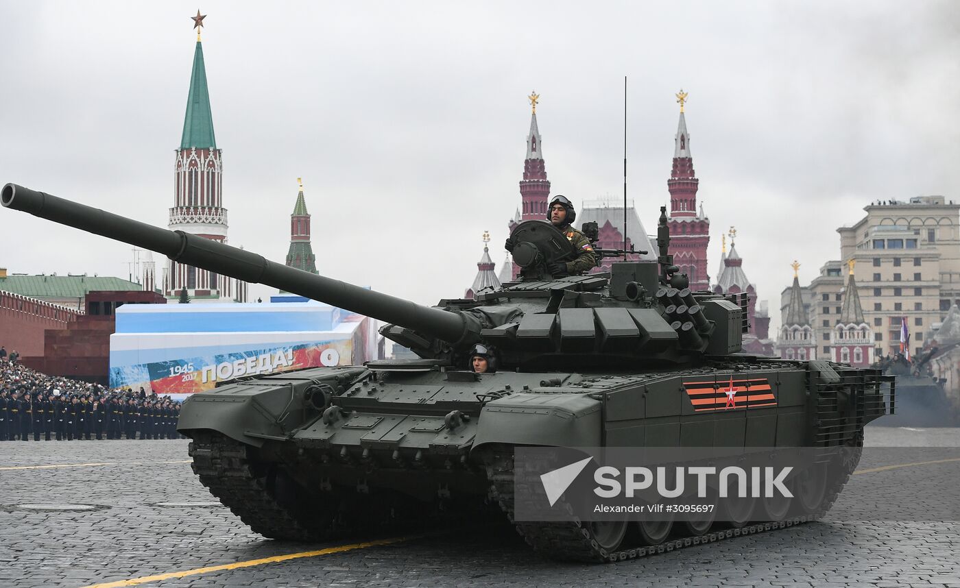 Military parade marking 72nd anniversary of Victory in 1941-45 Great Patriotic War