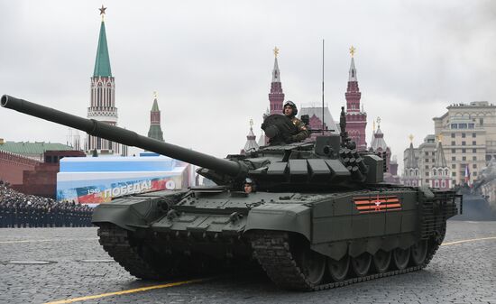 Military parade marking 72nd anniversary of Victory in 1941-45 Great Patriotic War
