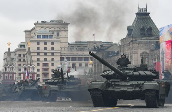 Military parade marking 72nd anniversary of Victory in 1941-45 Great Patriotic War