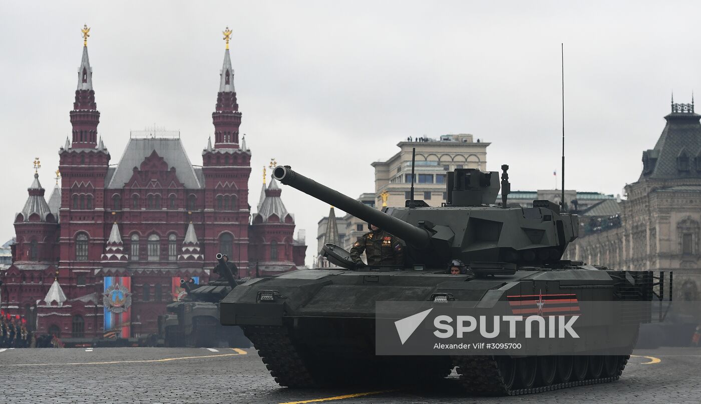 Military parade marking 72nd anniversary of Victory in 1941-45 Great Patriotic War