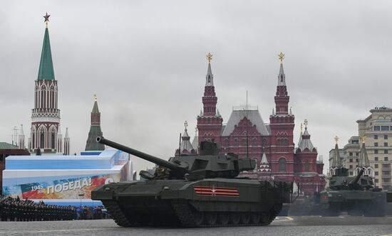 Military parade marking 72nd anniversary of Victory in 1941-45 Great Patriotic War