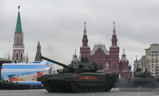 Military parade marking 72nd anniversary of Victory in 1941-45 Great Patriotic War