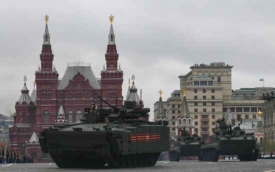 Military parade marking 72nd anniversary of Victory in 1941-45 Great Patriotic War