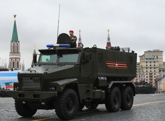 Military parade marking 72nd anniversary of Victory in 1941-45 Great Patriotic War