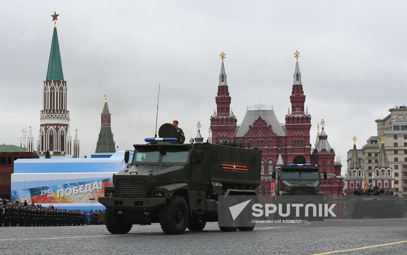 Military parade marking 72nd anniversary of Victory in 1941-45 Great Patriotic War