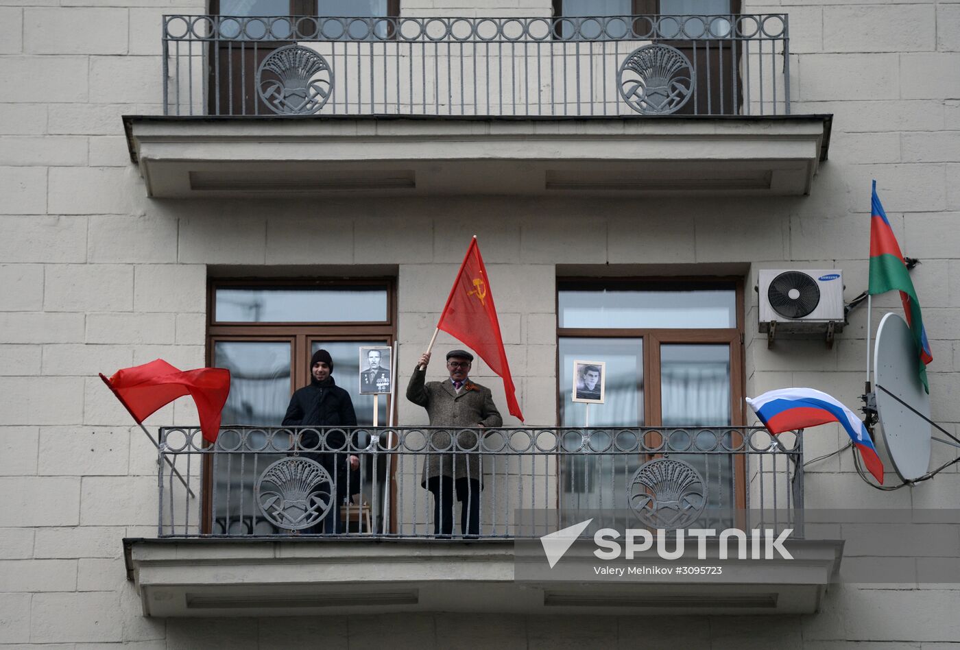 Immortal Regiment march in Moscow