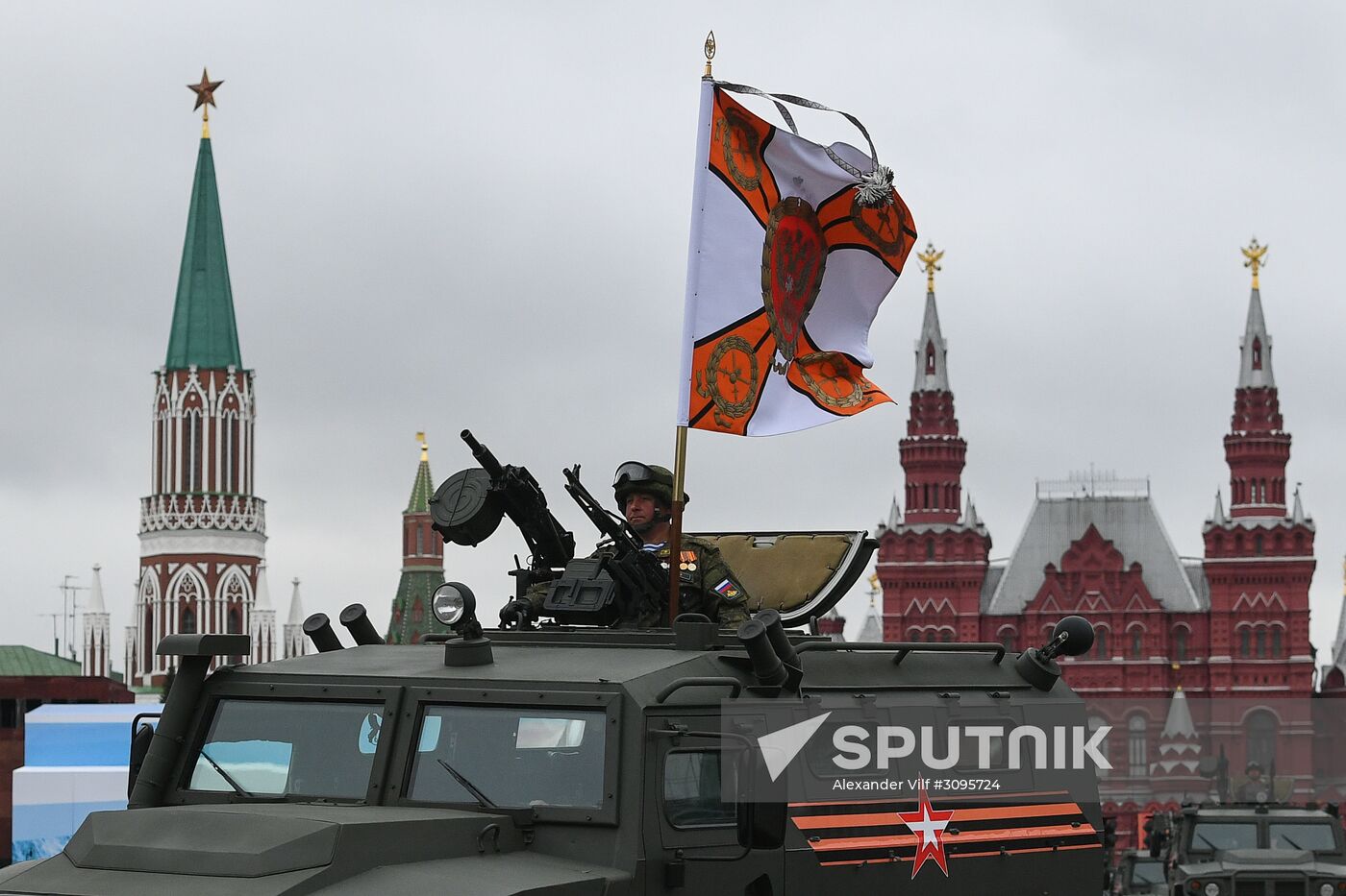 Military parade marking 72nd anniversary of Victory in 1941-45 Great Patriotic War
