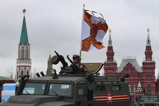 Military parade marking 72nd anniversary of Victory in 1941-45 Great Patriotic War
