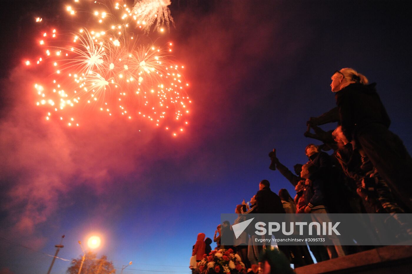 Victory Day celebrations in Russian cities