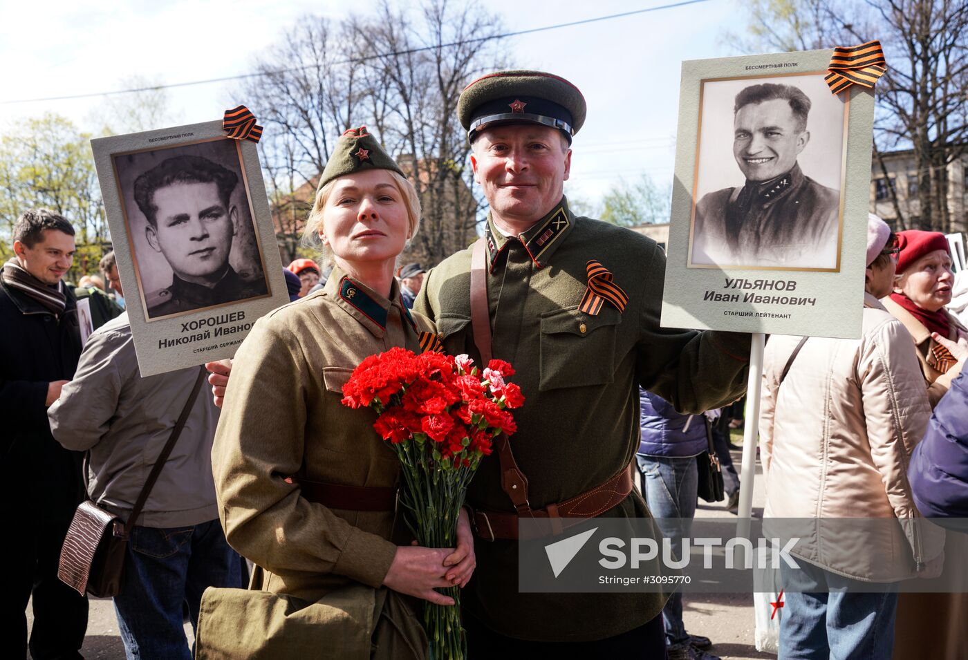 Immortal Regiment march abroad