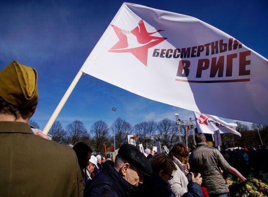Immortal Regiment march abroad