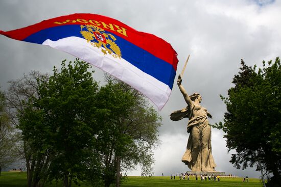 Victory Day celebrations in Russian cities