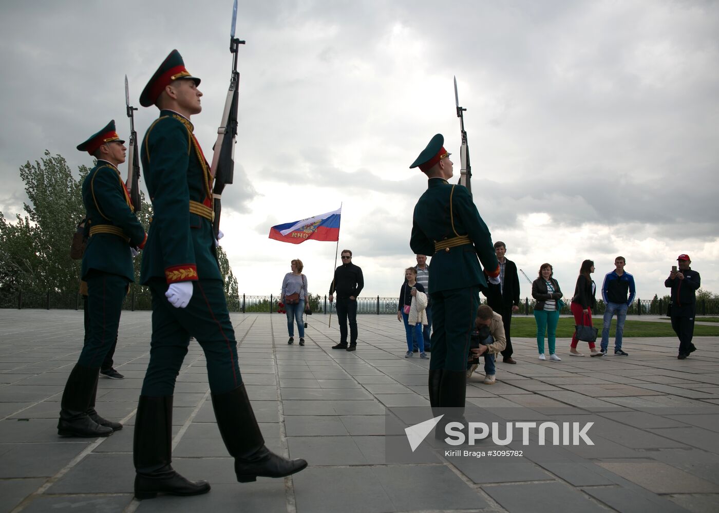 Victory Day celebrations in Russian cities