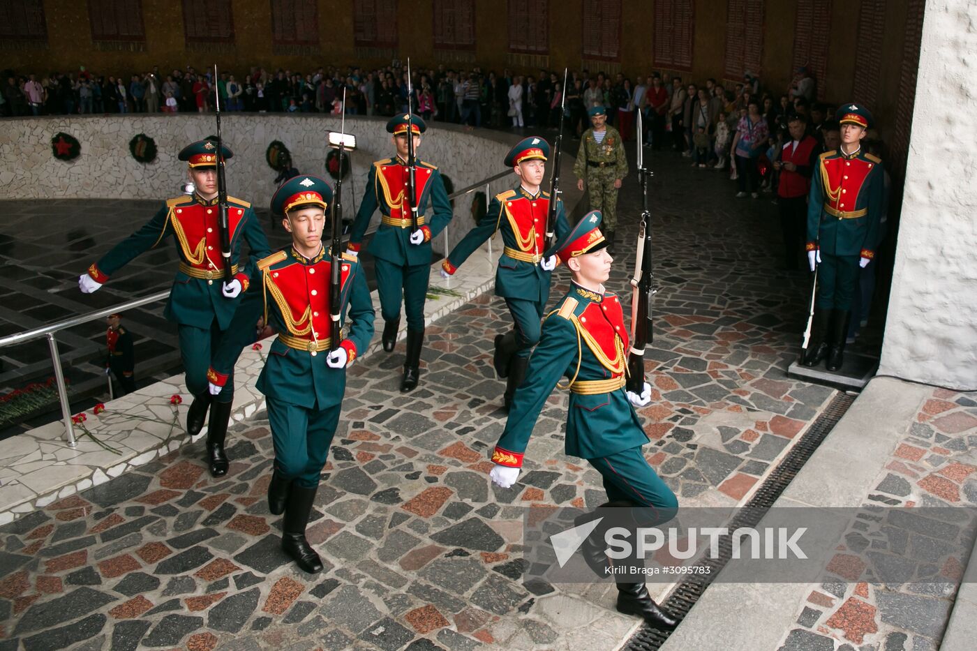 Victory Day celebrations in Russian cities