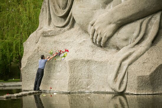 Victory Day celebrations in Russian cities