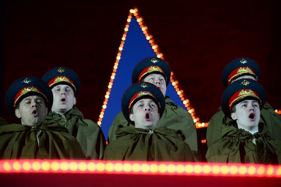 Performance by Alexandrov Russian Army Song and Dance Academic Ensemble