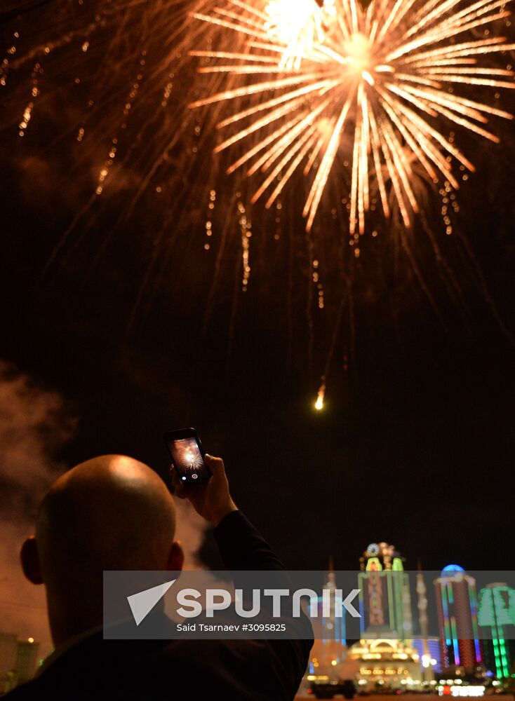 Victory Day celebrations in Russian cities