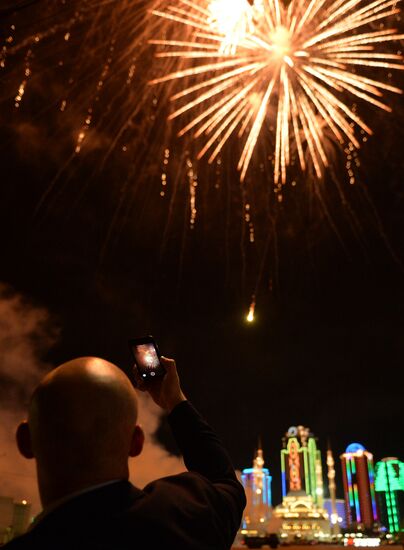 Victory Day celebrations in Russian cities