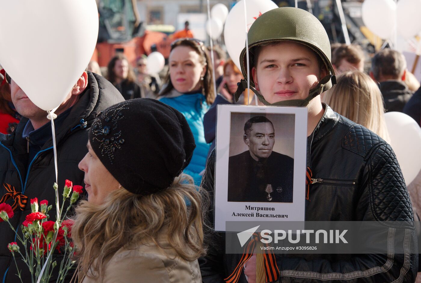 Immortal Regiment march in Europe