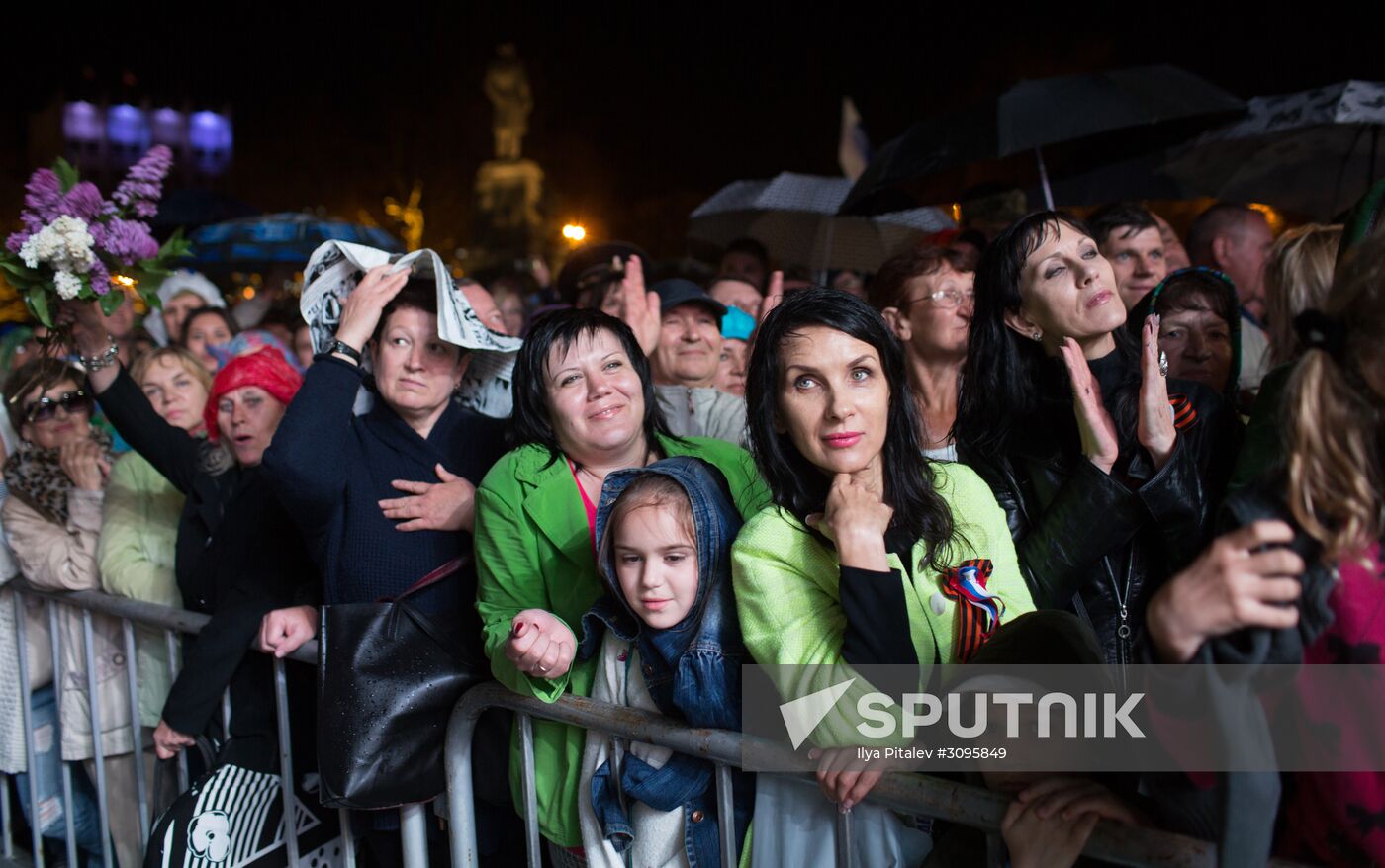 Victory Day concert in Sevastopol