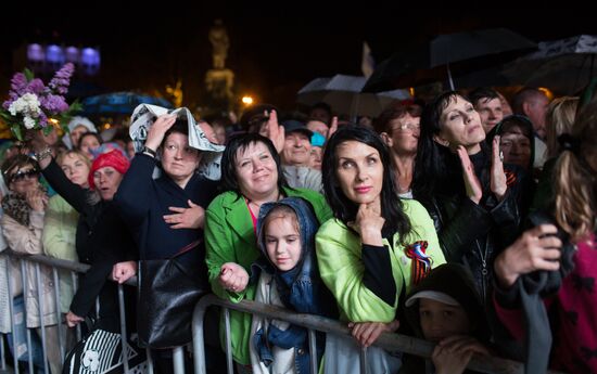 Victory Day concert in Sevastopol