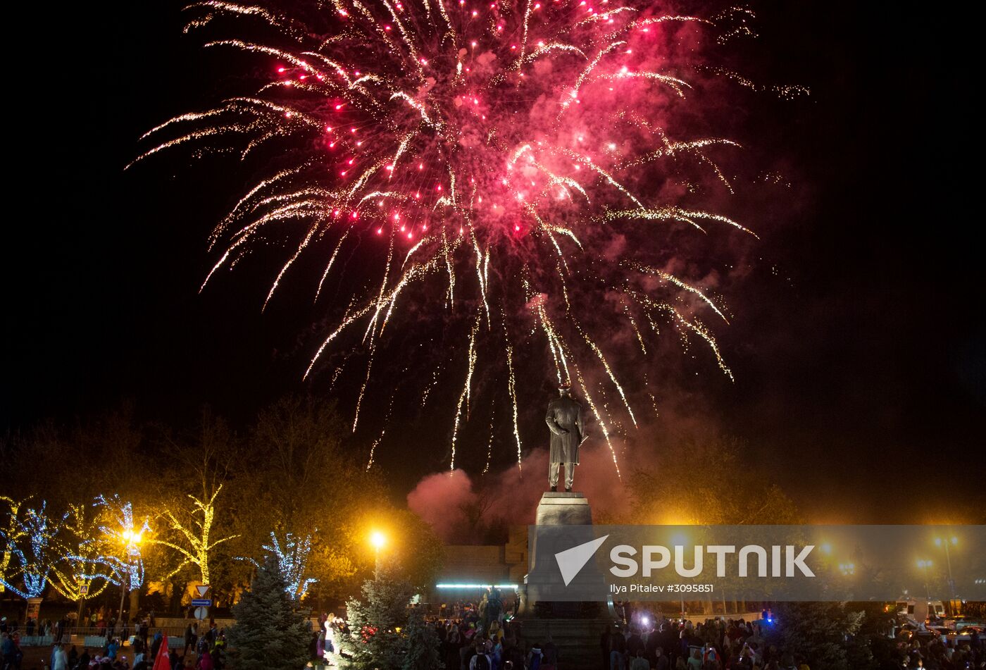 Victory Day celebrations in Russian cities