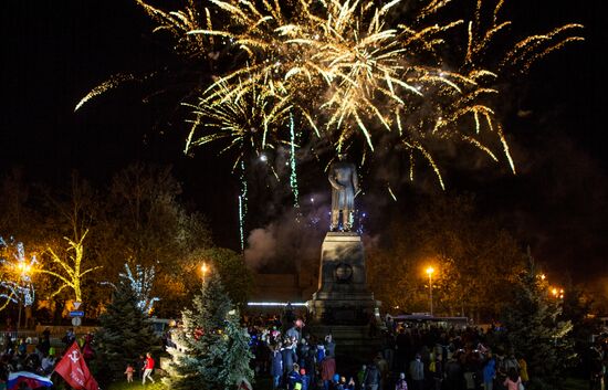 Victory Day celebrations in Russian cities