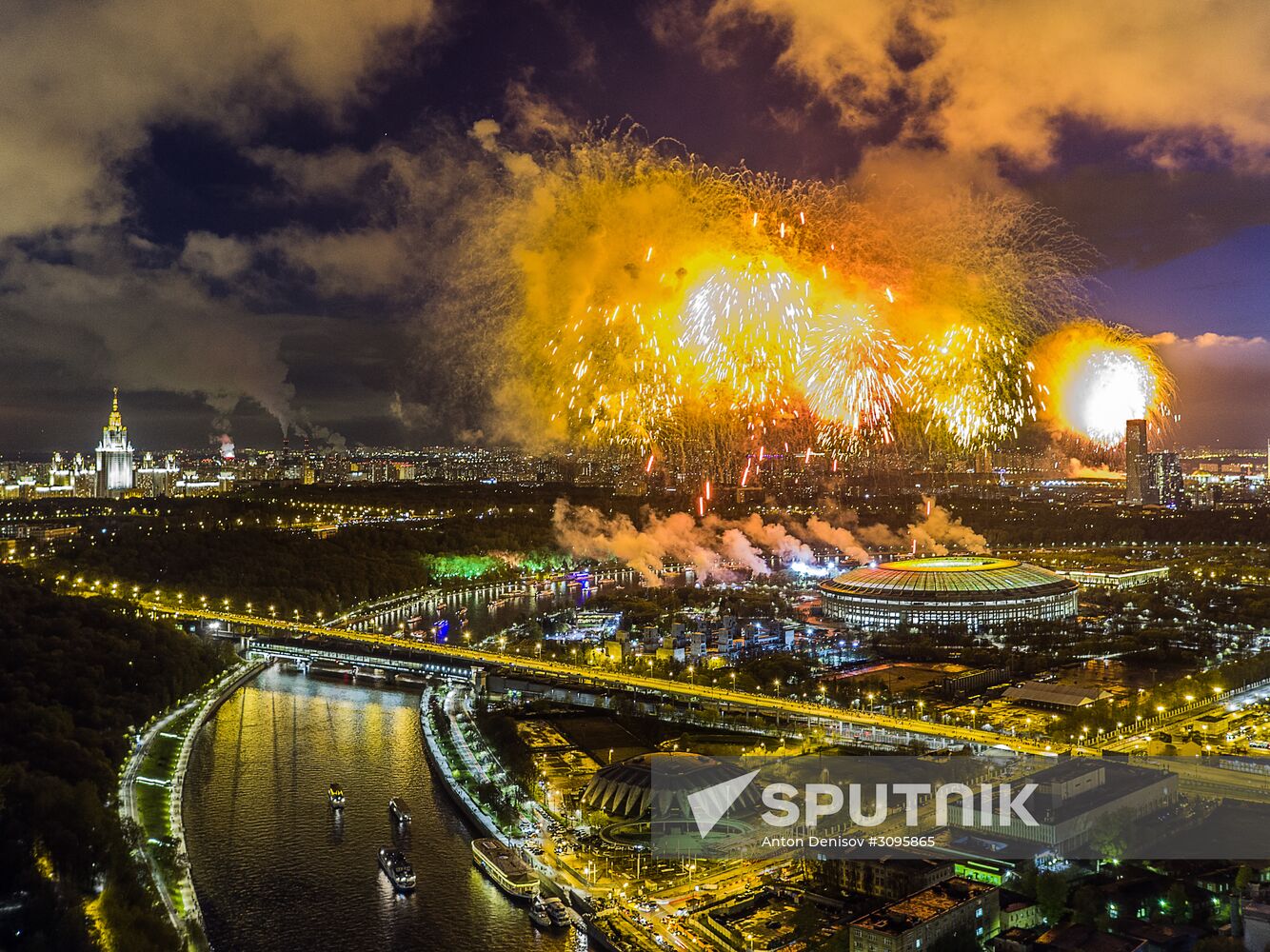 Victory Day fireworks