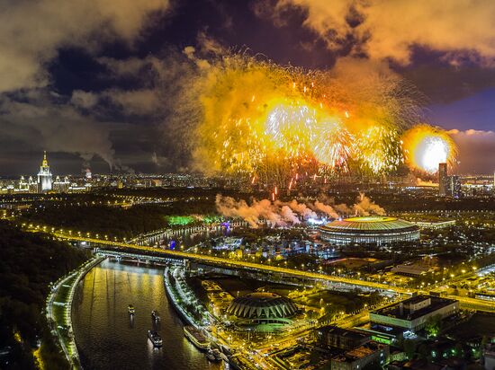 Victory Day fireworks