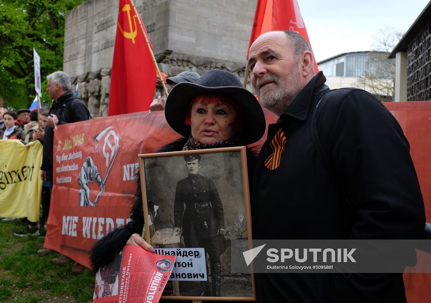 Immortal Regiment march in Europe