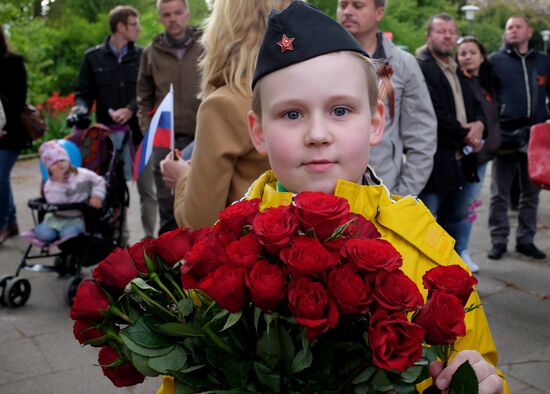 Immortal Regiment march in Europe