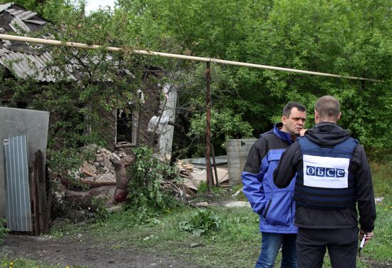 Nine buildings damaged by shelling in Donetsk and southern DPR