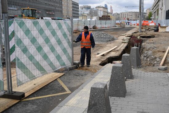 Moscow Garden Ring reconstruction