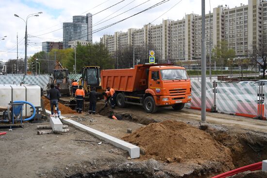 Moscow Garden Ring reconstruction