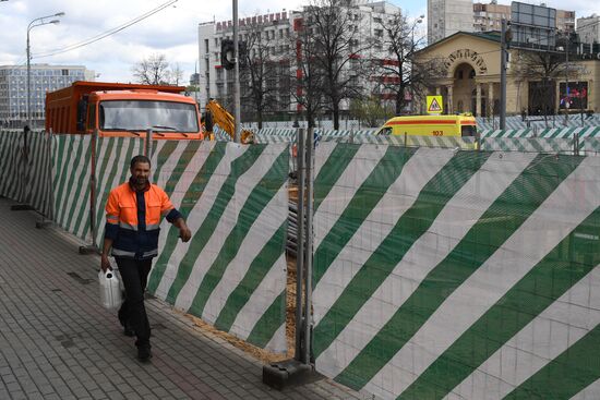 Moscow Garden Ring reconstruction
